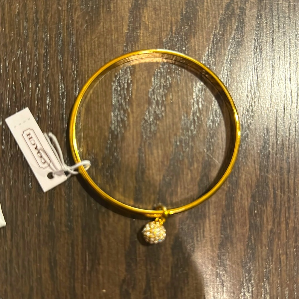 Coach bangle